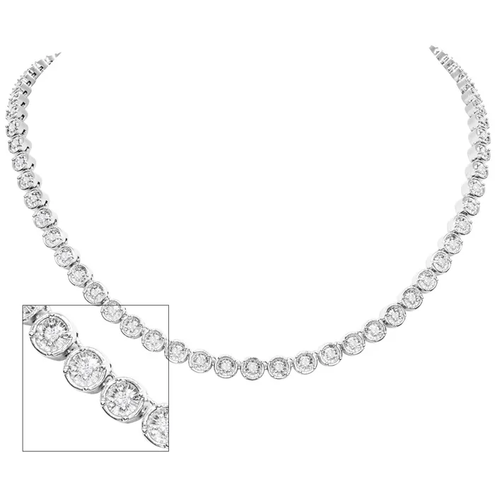 Swing Sling 2ct diamond necklace 1
