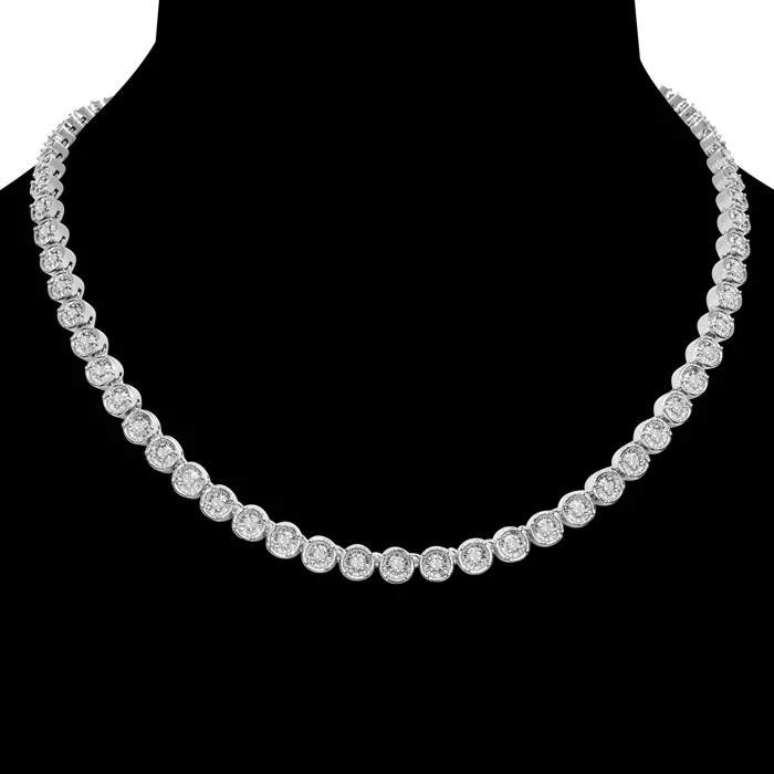 Swing Sling 2ct diamond necklace 4