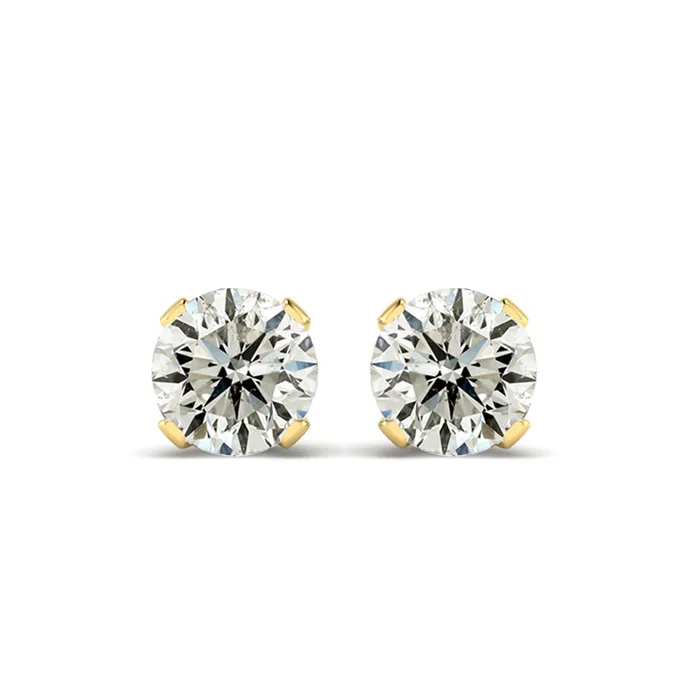 The Allure Yellow 2ct studs 2