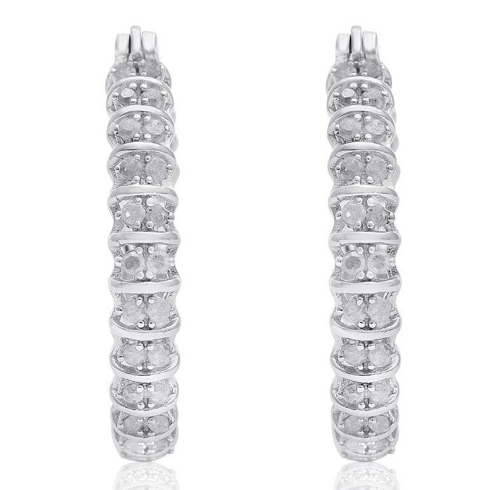 Railway Hoop Earings 5